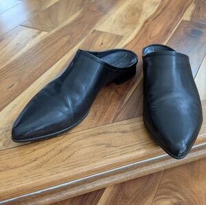 ECCO Shape Leather Pointed Toe Slide 42 or 11